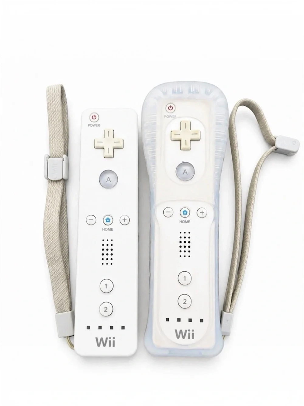 Nintendo Wii Console Bundle in Black with White Remotes and Games